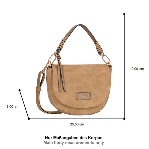 Gabor Lida Flap bag S top camel