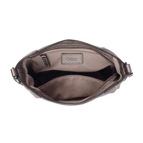 Gabor Brianne Cross bag M old silver