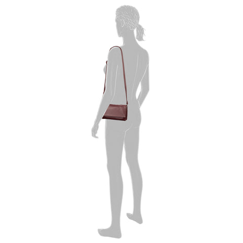 Gabor Salara Clutch berry