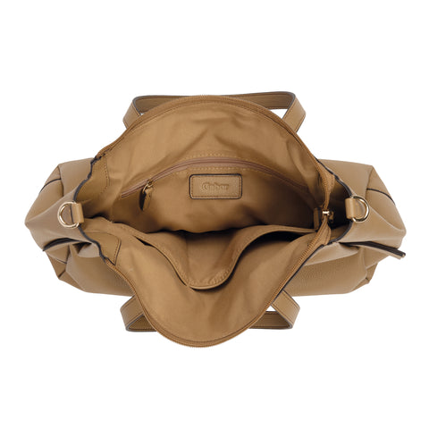 Gabor Jenny Zip Shopper camel