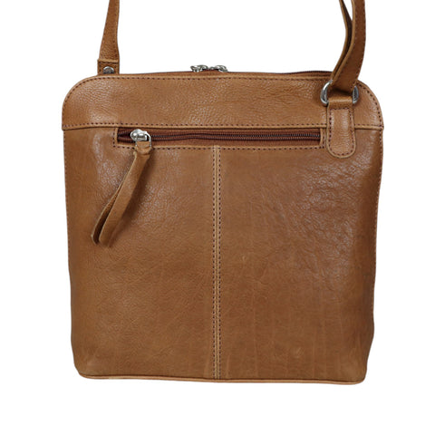 NIKA Umhängetasche 4680 (M) cognac (nur online verfügbar)