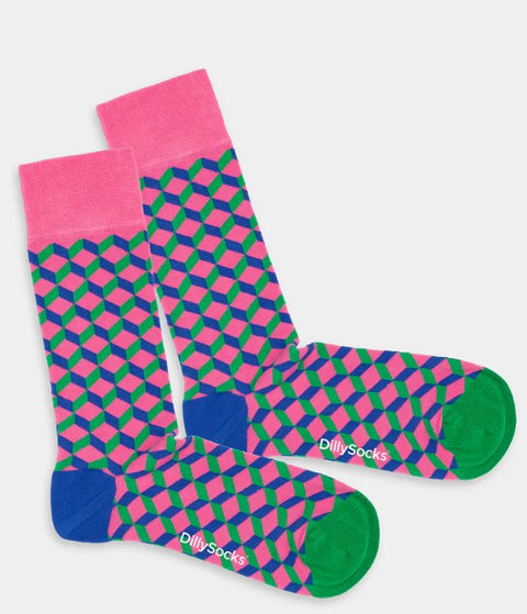 Dilly Socks Luminous Dice