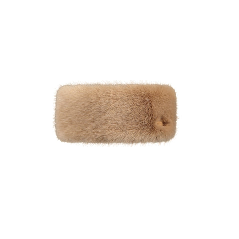 Barts Stirnband Fur light brown