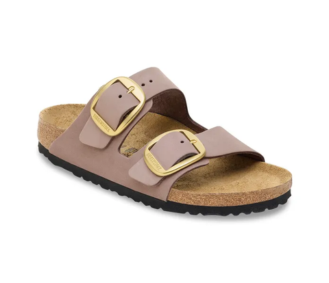 Birkenstock Arizona big buckle faded purple