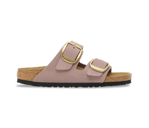 Birkenstock Arizona big buckle faded purple