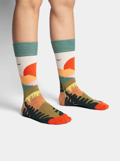 DillySocks Forest Sunset