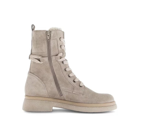 Gabor Schnürstiefel kiesel/panna