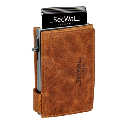 Secwal SW3 Kartenetui cognac