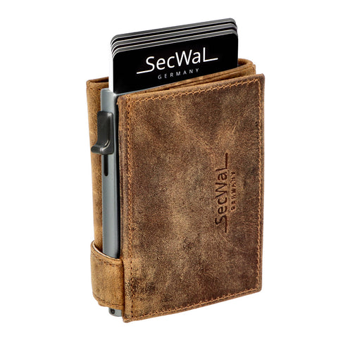 Secwal SW3 Kartenetui braun