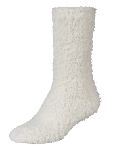 Camano Kuschelsocken cosy fuzzy egret