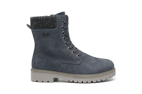 Grünwald Lammfell Schnürboot jeans