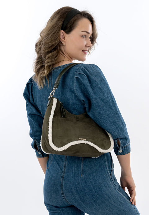 Emily&Noah Beuteltasche Heiderose green
