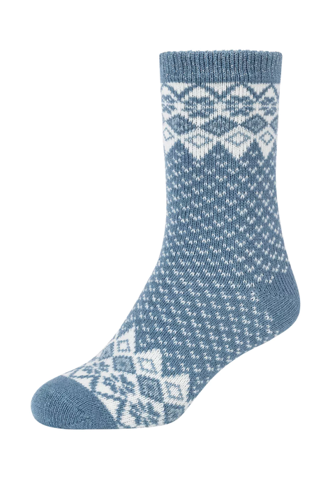 Camano Socken warm&cozy norwegian winter captain's blue