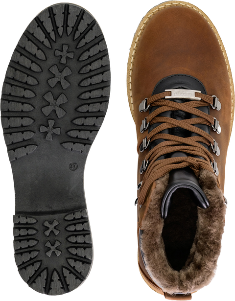 Lienhard Schnürstiefelette Heidi braun