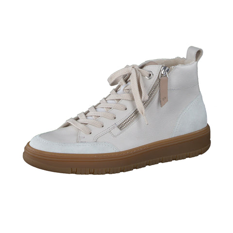 Paul Green Super soft Sneaker high milk/ivory