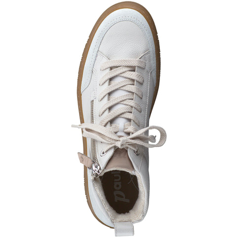 Paul Green Super soft Sneaker high milk/ivory