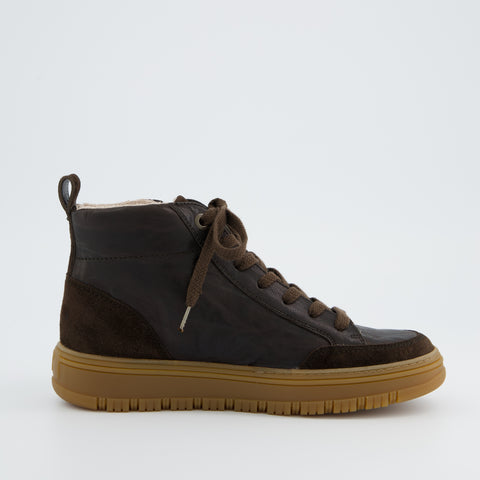 Paul Green Super soft Sneaker high mocca/moro