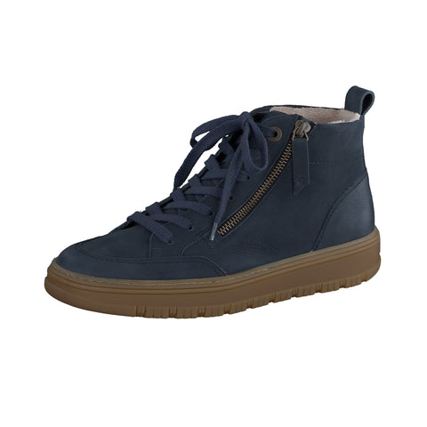 Paul Green Super soft Sneaker high nubuk space