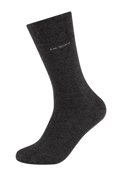 Camano ca-soft Socken 3in1 Bamboo Tencel Wool grau
