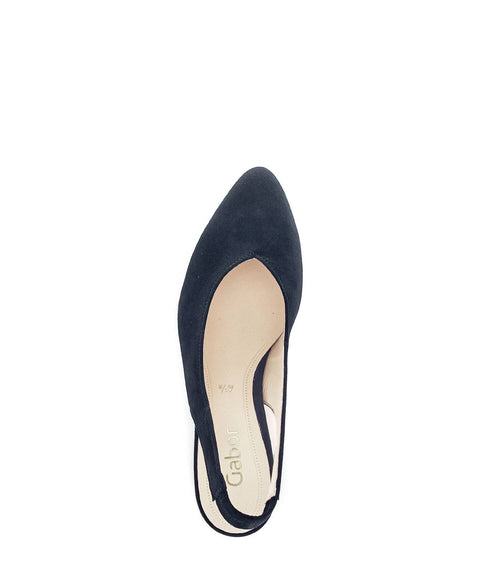 Gabor Slingpumps dark blue