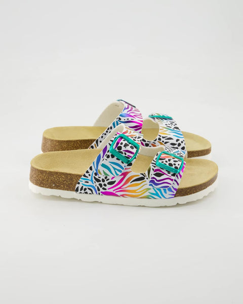 Superfit Fussbettfinken weiss/mehrfarbig