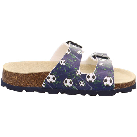 Superfit Fussbettfinken blau/mehrfarbig