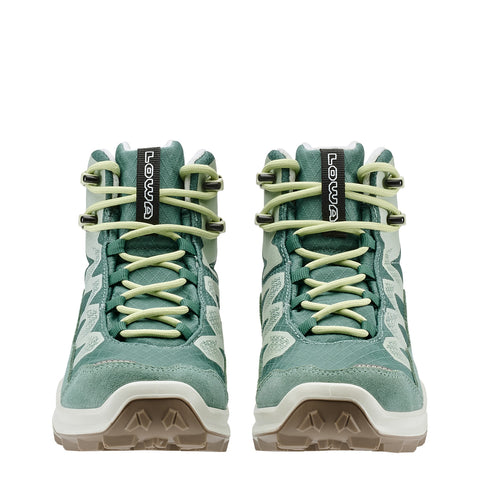 Lowa Maddox PRO GTX mid JR rauchgrün/mintgrün