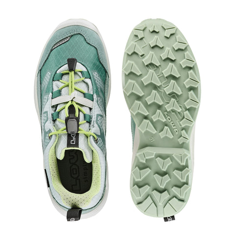 Lowa Trekkingschuh Maddox PRO GTX lo JR rauchgrün/mintgrün
