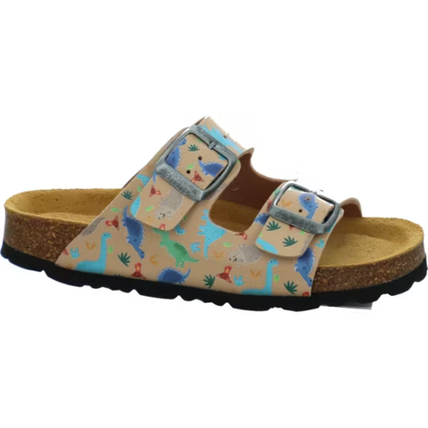 Biolife Fussbettfinken beige dino