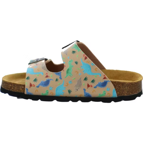 Biolife Fussbettfinken beige dino