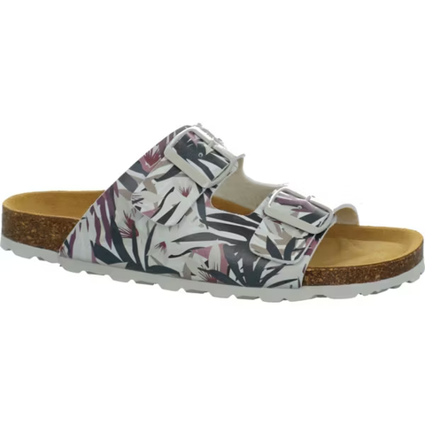 Biolife Fussbettfinken altweiss floral