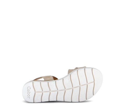 Gabor Keilsandalette oak