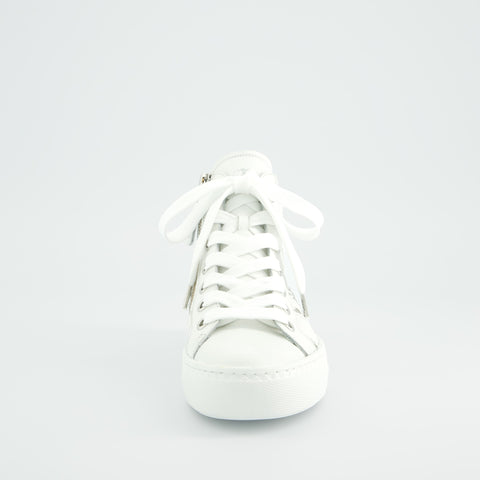 Paul Green Super soft Sneaker high mesh white