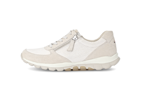 Gabor Rollingsoft Sneaker weiss/beige
