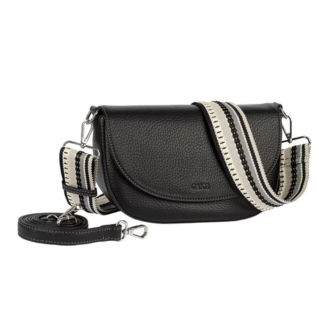 Gabor Linda Saddle bag black