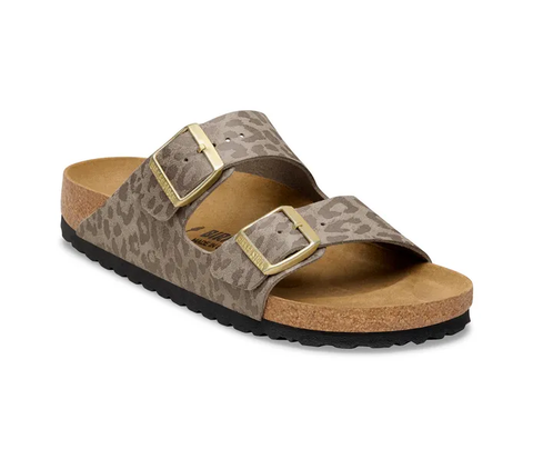 Birkenstock Arizona syn leo gray taupe
