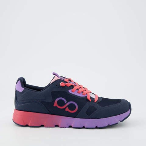 Tenhaag Sneaker navy/fuxia