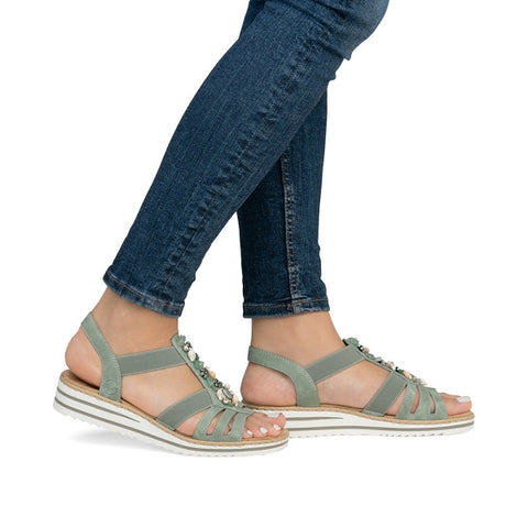 Rieker Keilsandalette Morelia mint