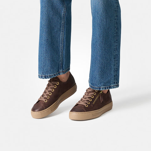 Paul Green Super soft Sneaker braun/tabac