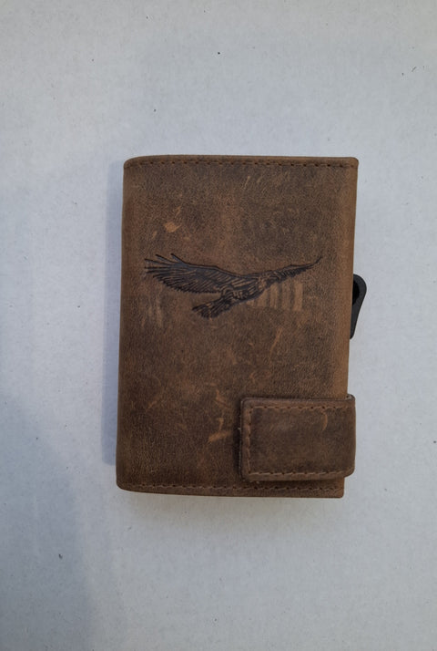Secwal SW2 Kartenetui hunter braun Adler