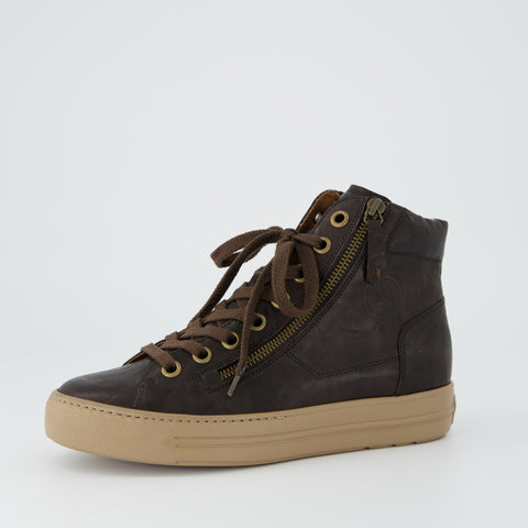 Paul Green Super soft Sneaker high moro