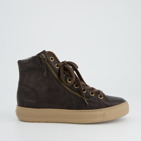 Paul Green Super soft Sneaker high moro