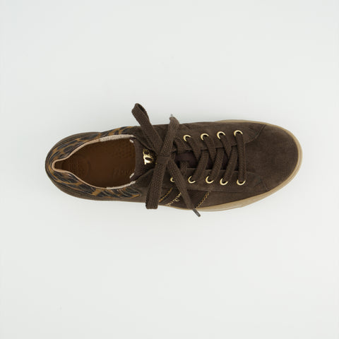 Paul Green Super soft Sneaker mocca/nut/leo