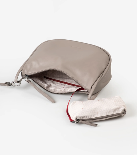 aunts & uncles Schultertasche Raven taupe