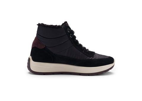 Ara Winterboot New York schwarz/amarone