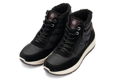 Ara Winterboot New York schwarz/amarone