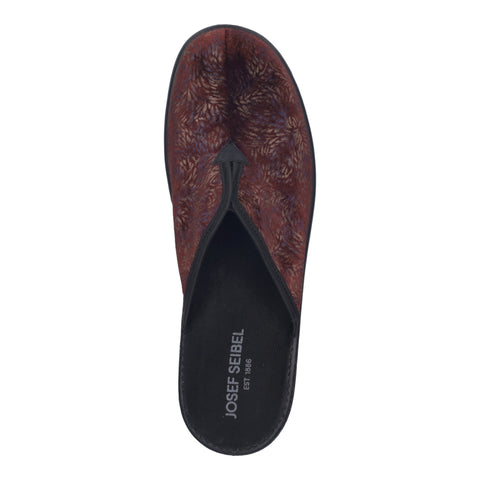 Josef Seibel Hausschuh Nice 82 bordeaux-multi