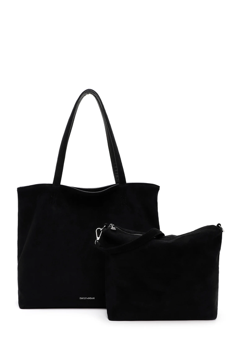 Emily&Noah Shopper Eva Suede black