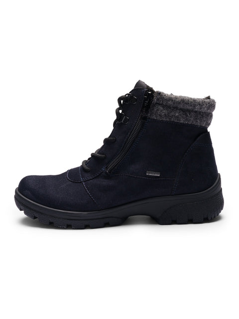 Ara Winterboot Saas-Fee blau/grau