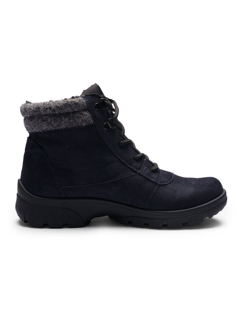 Ara Winterboot Saas-Fee blau/grau